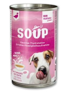 BUBI NATURE DOG SOPA PATO 185 gr.